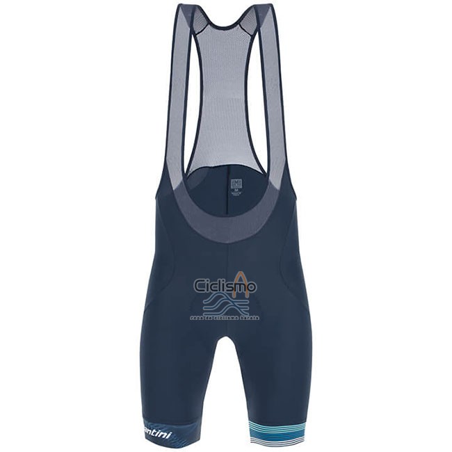 Tour Down Under Ropa Ciclismo Culotte Corto 2019 Men Mangas Cortas Azul
